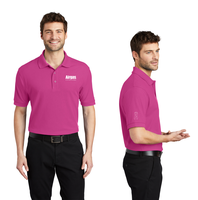 Port Authority Silk Touch Polo - Breast Cancer Awareness