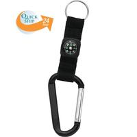 25 per Pack Carabiner with Compass