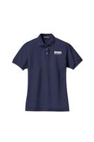 Golf Shirt - 100% Cotton Ladies Short Sleeve
