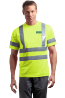 ANSI 107 Class 3 Short Sleeve Snag-Resistant Reflective T-Shirt